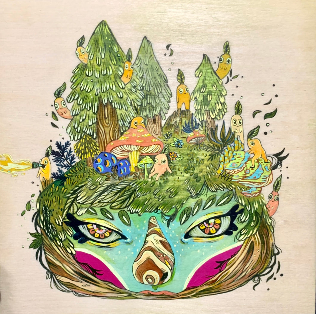 Lady of the Forest Print